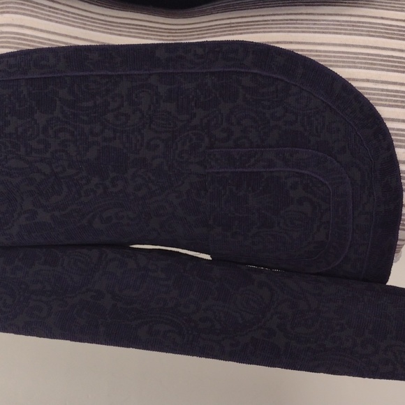 Coldwater Creek Navy Damask Corduroy Open Blazer w Pockets Size XS - Picture 9 of 14